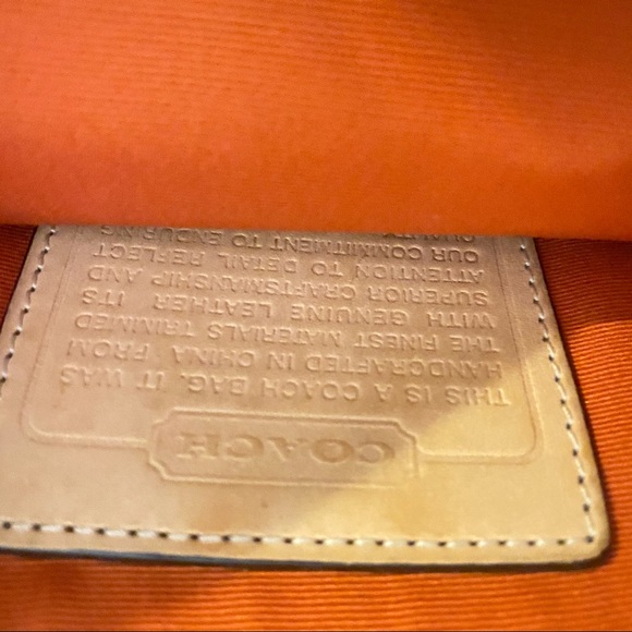 Coach Signature Fabric Crossbody leather trim - Picture 8 of 8